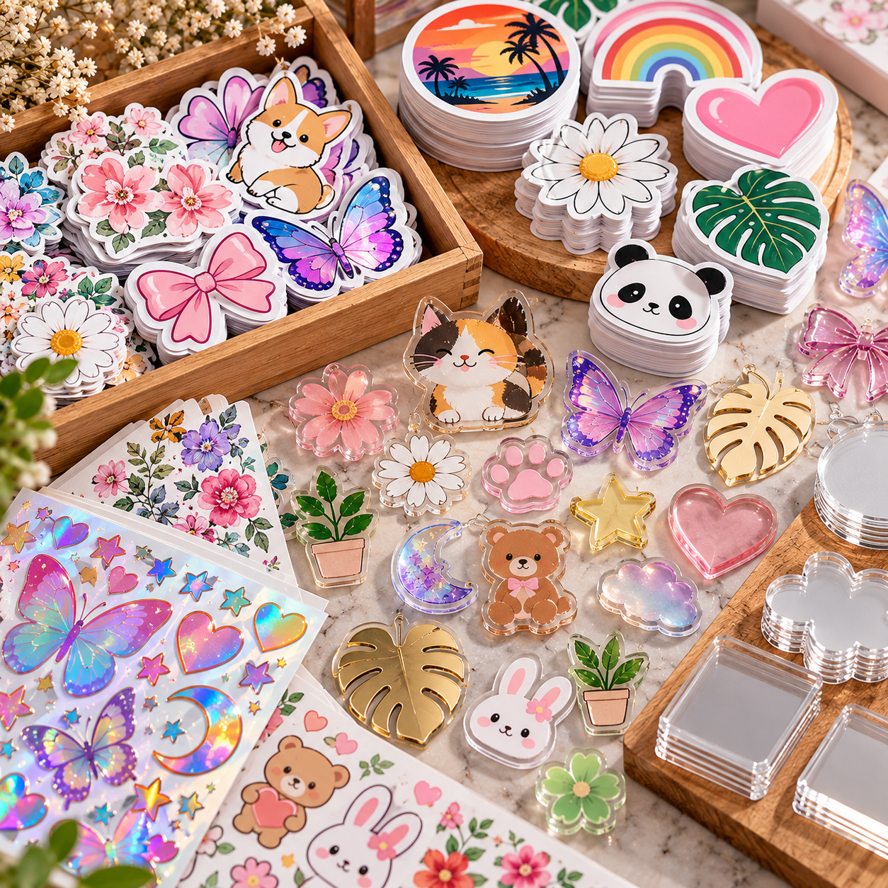Acrylic / Stickers